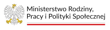 Logotyp ministerstwa rodziny i polityki społecznej